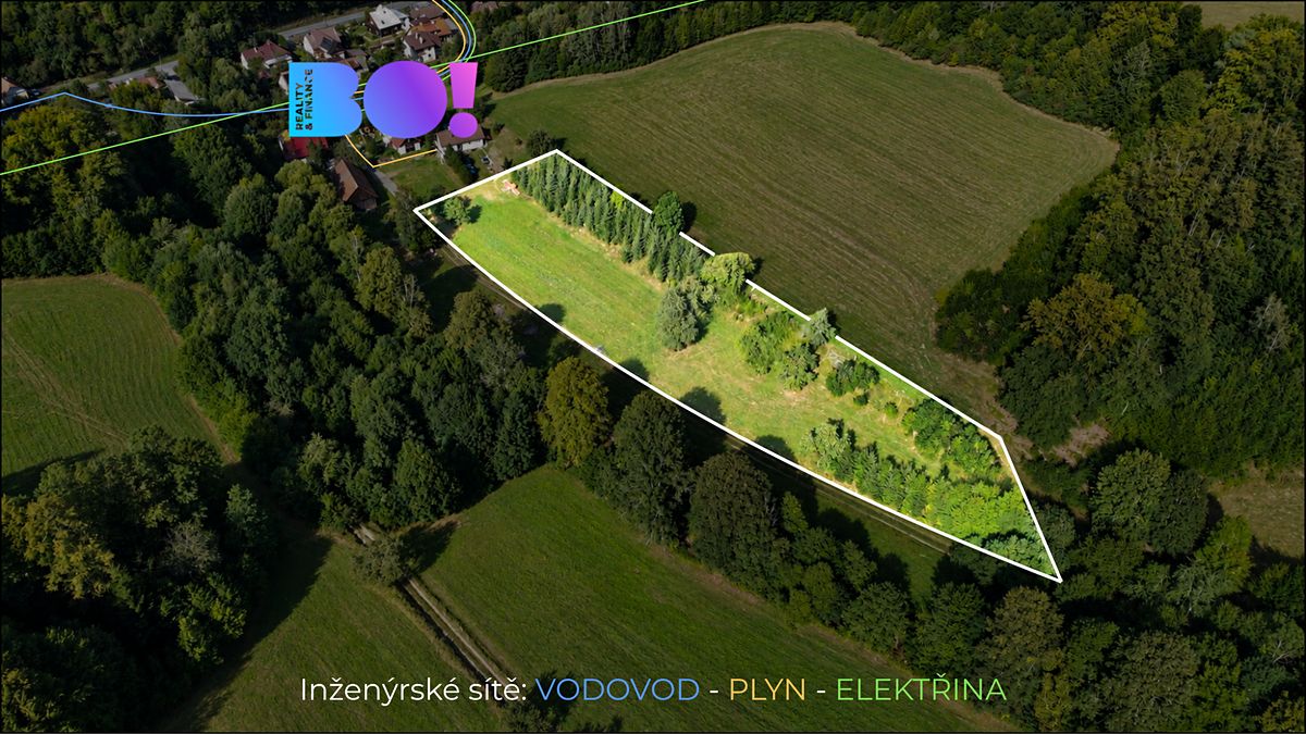 Prodej stavebního pozemku 4636 m², Seninka – fotka 1 z 3