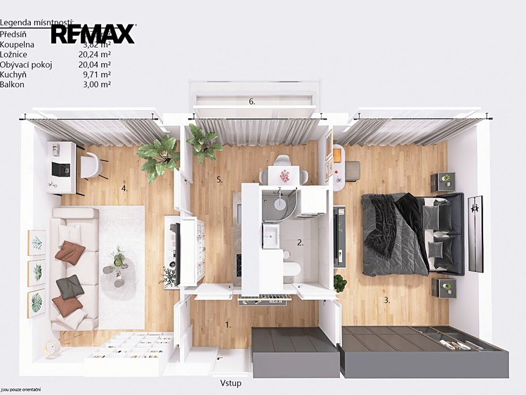 Prodej bytu 2+1, 59 m² (14 z 14)
