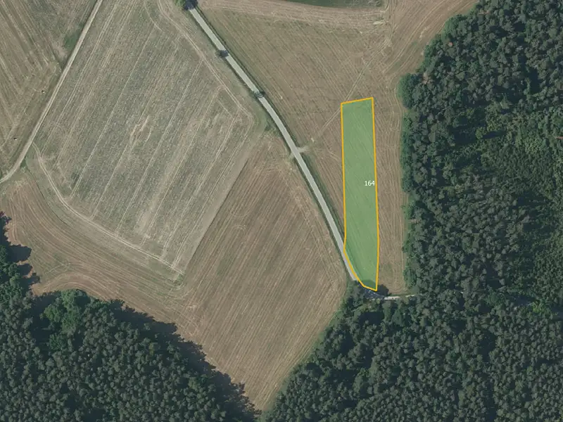 Prodej pole 13100 m², Přehořov – náhled fotky 2