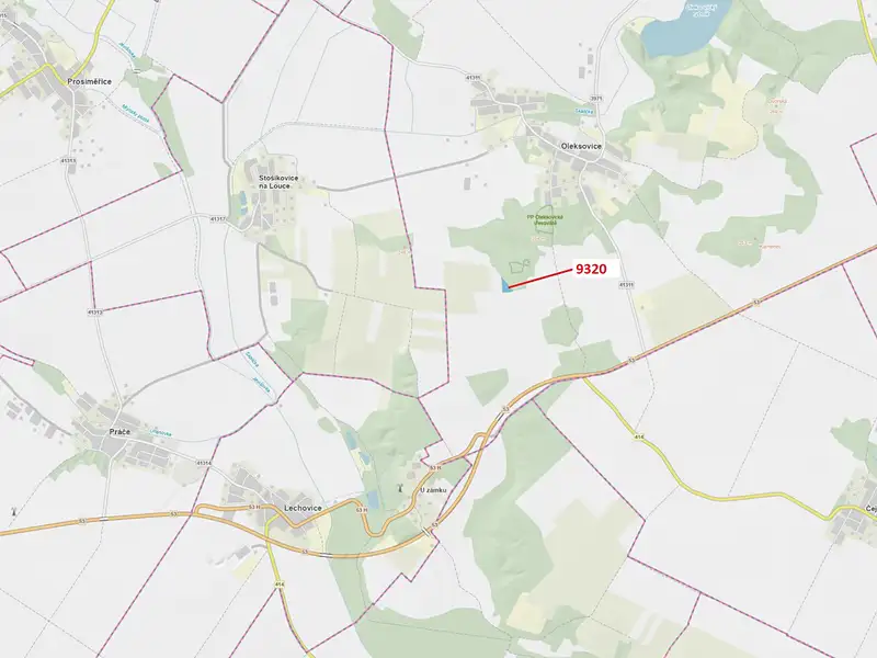 Dražba lesa 4862 m², Oleksovice – náhled fotky 1