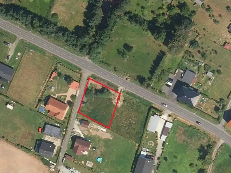 Prodej stavebního pozemku 1034 m², Stružnice – náhled fotky 1