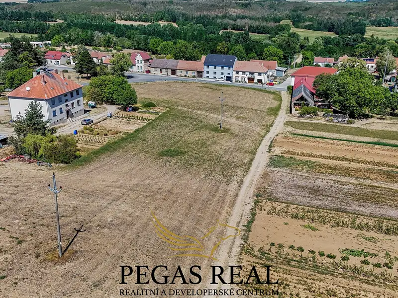 Prodej stavebního pozemku 3925 m², Vémyslice – náhled fotky 3