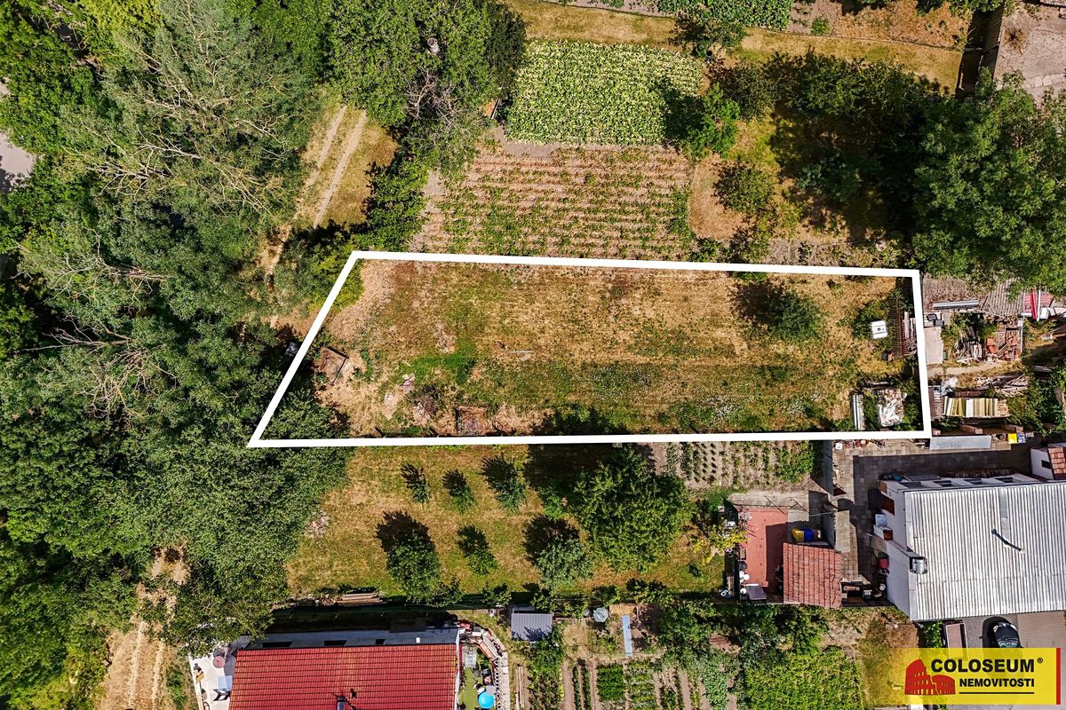 Prodej stavebního pozemku 465 m², Telnice – fotka 1 z 3
