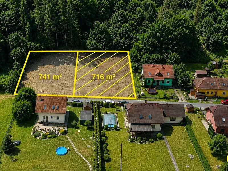 Prodej stavebního pozemku 716 m², Nižbor – náhled fotky 1