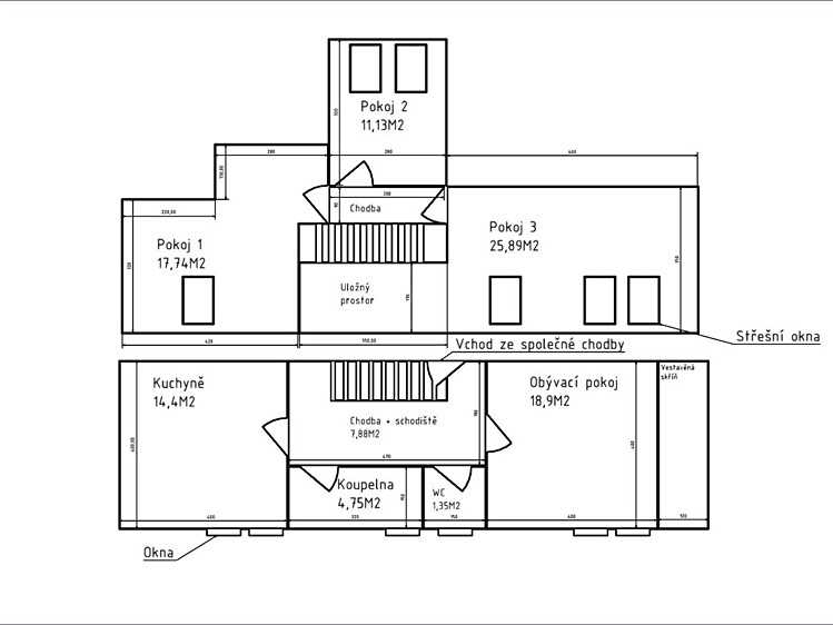 Wohnung 4+1 zum Kauf, 104 m² (19 von 20)