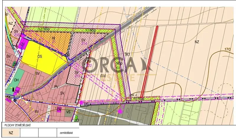 Prodej pole 1904 m², Strachotín – náhled fotky 3