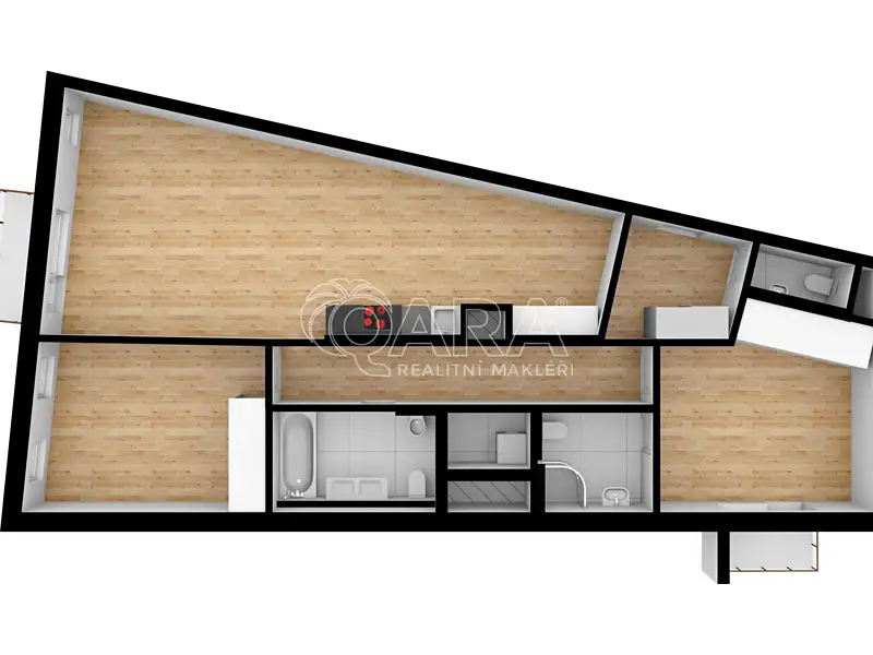 Pronájem bytu 3+kk 117 m², Praha – náhled fotky 2