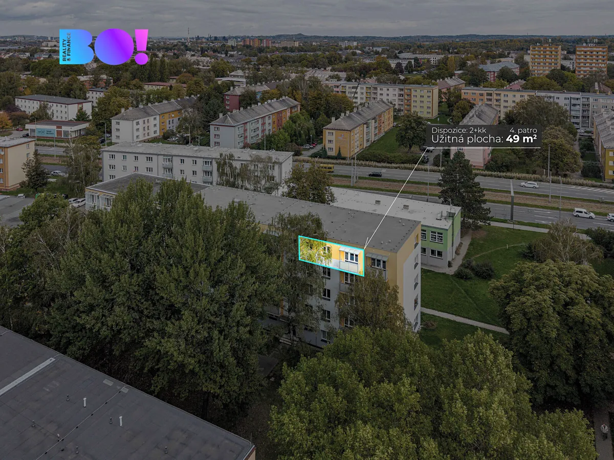 Prodej bytu 2+kk 49 m²