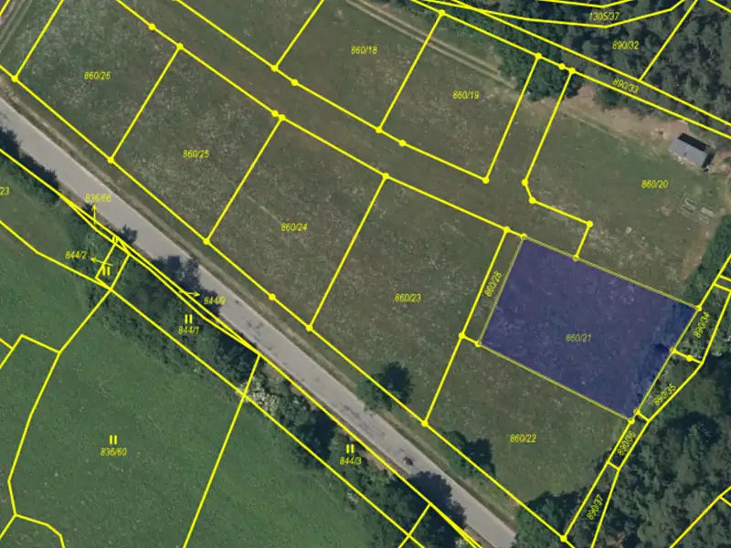 Prodej stavebního pozemku 1046 m², Nevřeň – náhled fotky 1