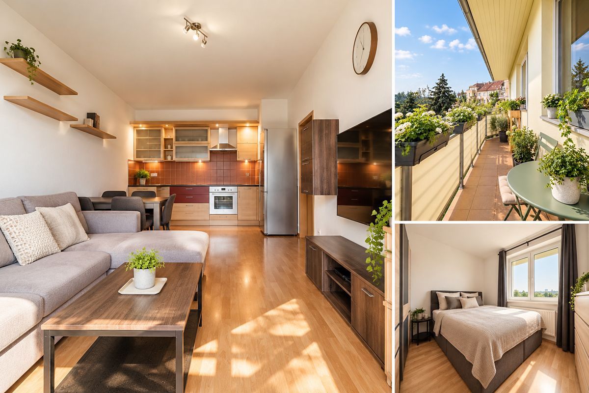 Pronájem bytu 2+kk 45 m², Brno – fotka 1 z 3