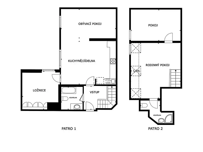 Prodej bytu 4+1 122 m², České Budějovice – náhled fotky 2