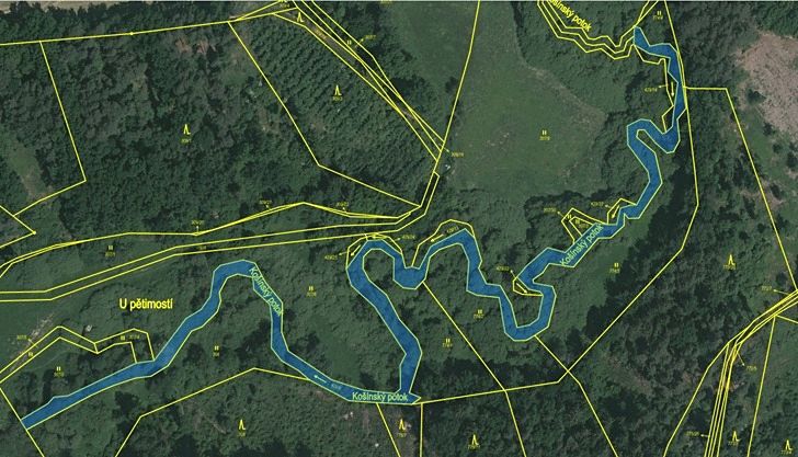 Dražba louky 10715 m², Tábor – fotka 1 z 3