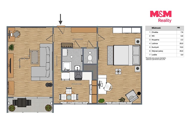Prodej bytu 2+1, 64 m² (16 z 19)