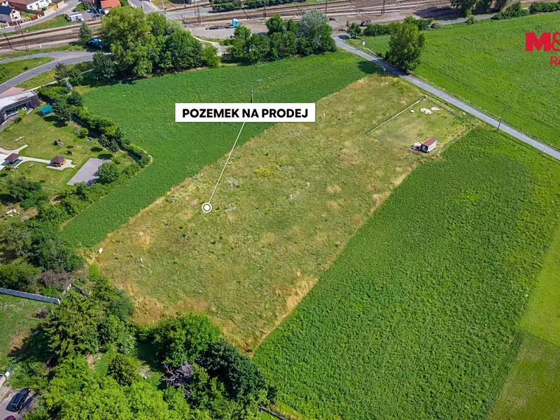 Prodej stavebního pozemku 816 m², Všetaty – náhled fotky 2