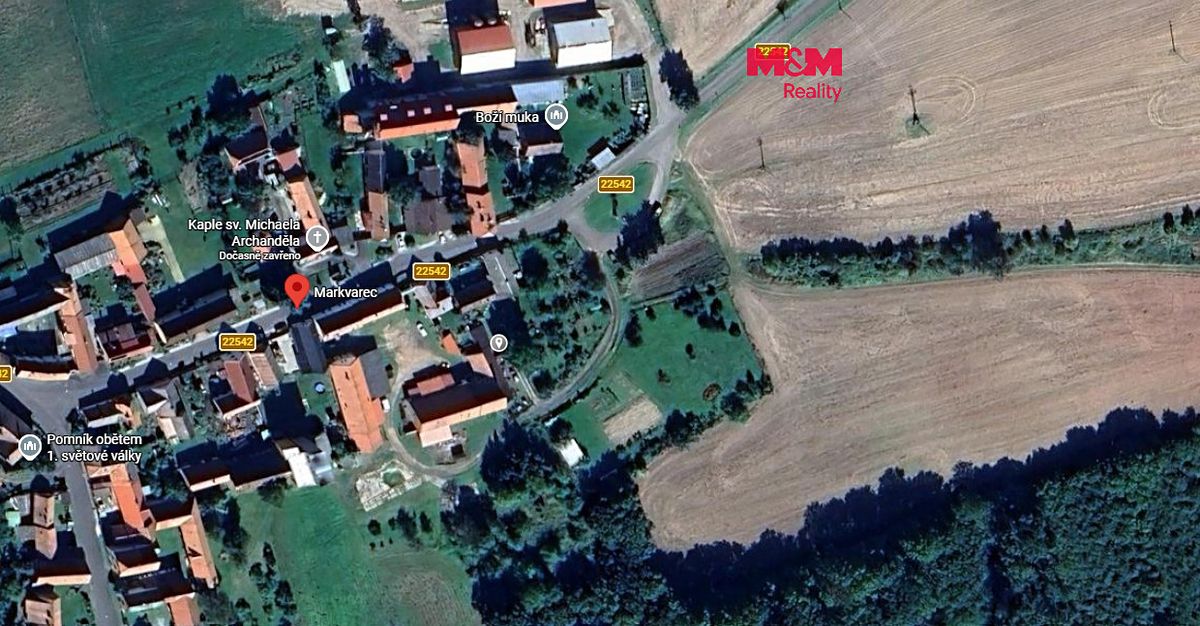 Prodej stavebního pozemku 1849 m², Hřivice – fotka 1 z 3
