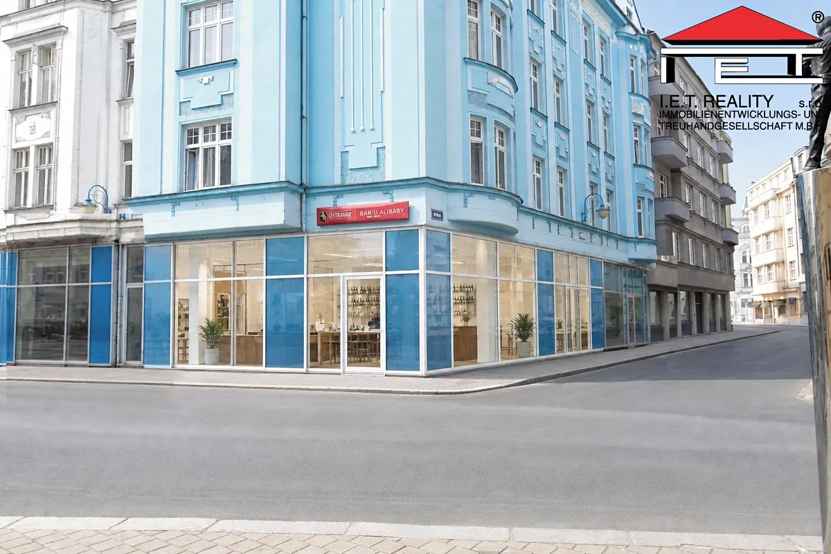 Pronájem obchodního prostoru 118 m²