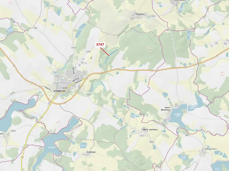 Dražba lesa 10430 m², Strmilov – náhled fotky 1