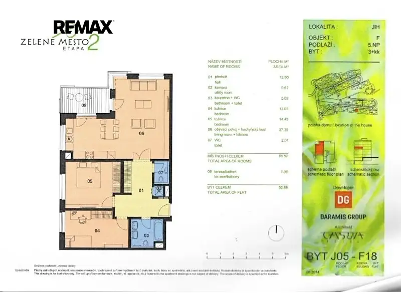 Prodej bytu 3+kk 86 m², Praha – náhled fotky 2