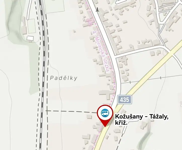 Prodej stavebního pozemku 1105 m², Kožušany-Tážaly – náhled fotky 3