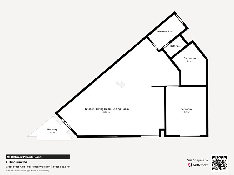 Квартира 2+kk в оренду, 60 м² (17 з 17)