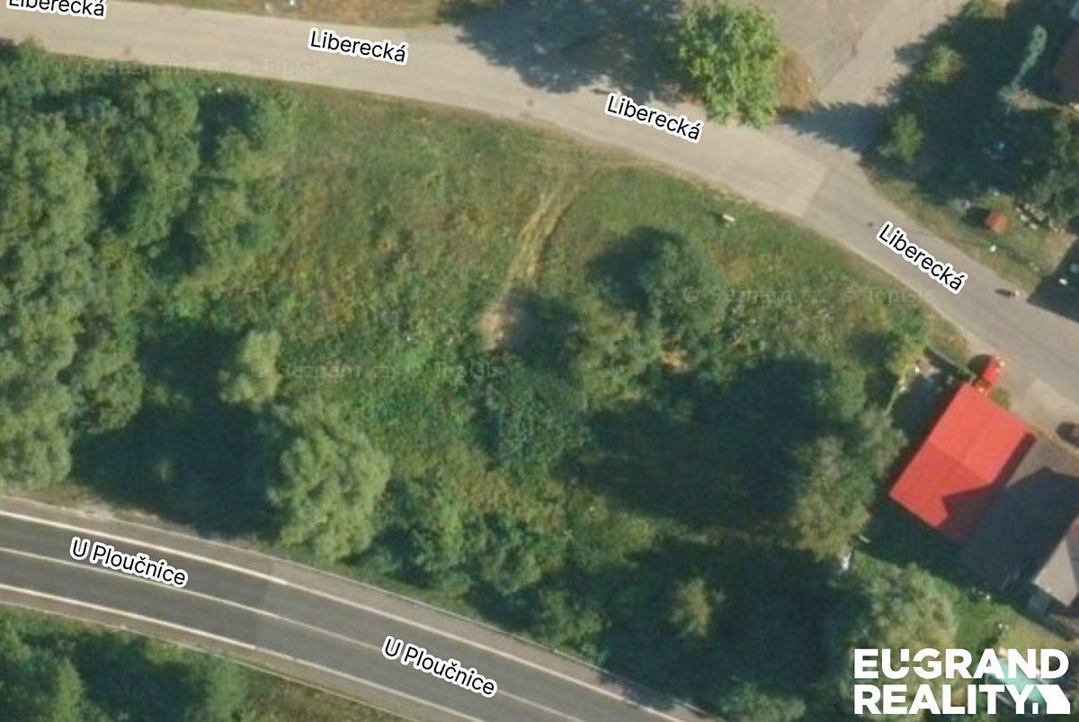 Prodej stavebního pozemku 858 m², Česká Lípa – fotka 1 z 3
