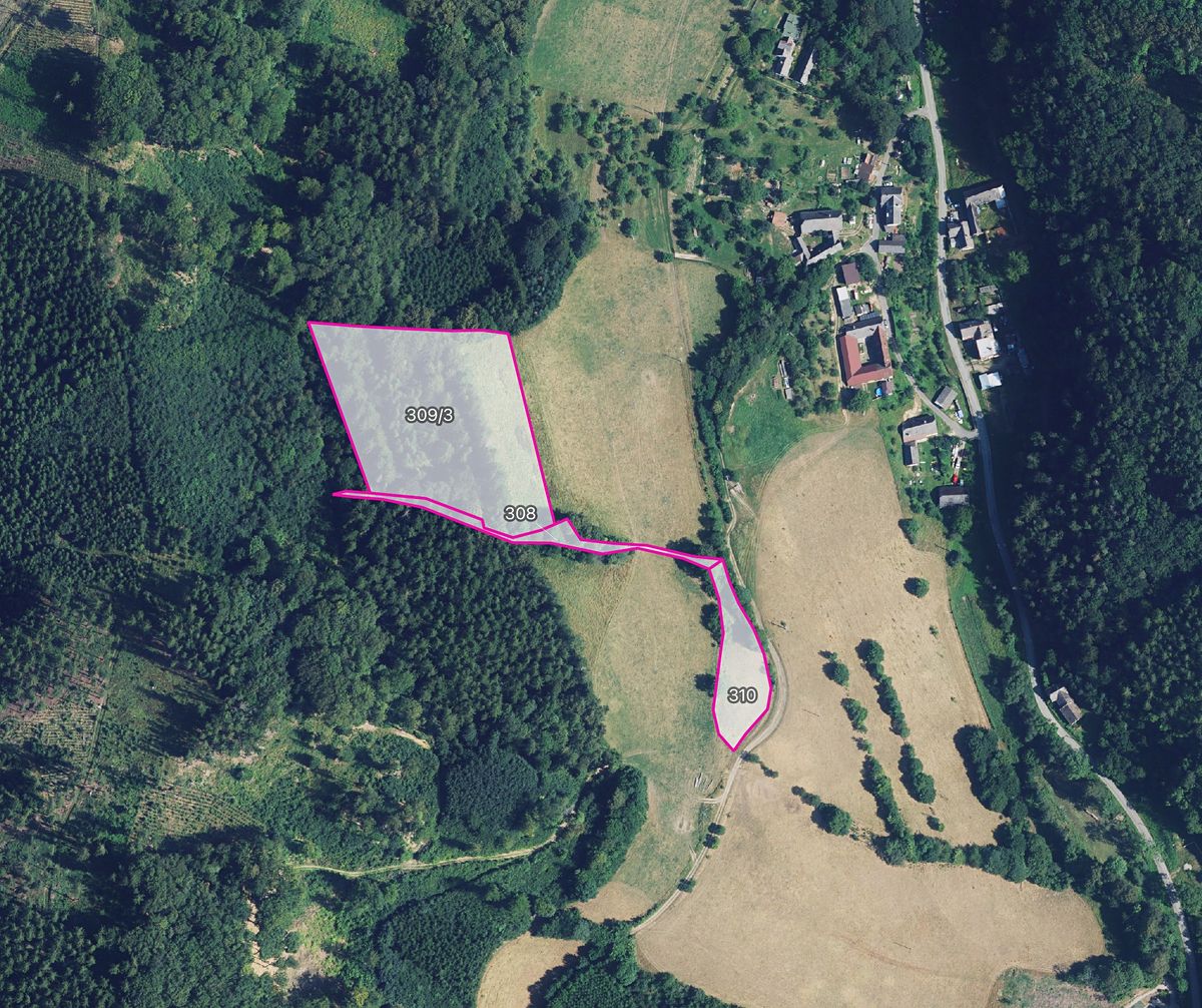 Prodej louky 13383 m², Městečko Trnávka – fotka 1 z 3