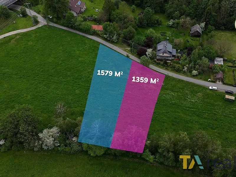 Prodej stavebního pozemku 1359 m², Návsí – náhled fotky 1