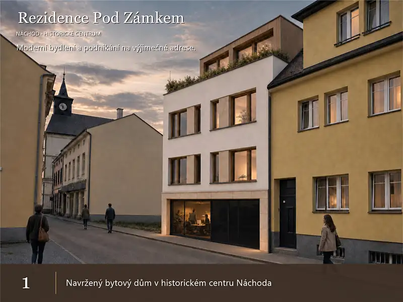 Prodej stavebního pozemku 250 m², Náchod – náhled fotky 1
