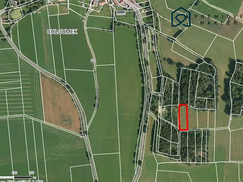 Prodej pole 1703 m², Kasejovice – náhled fotky 1