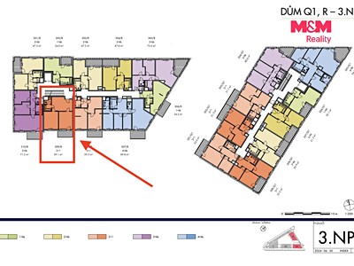 Квартира 2+1 на продаж, 59 м² (3 з 14)
