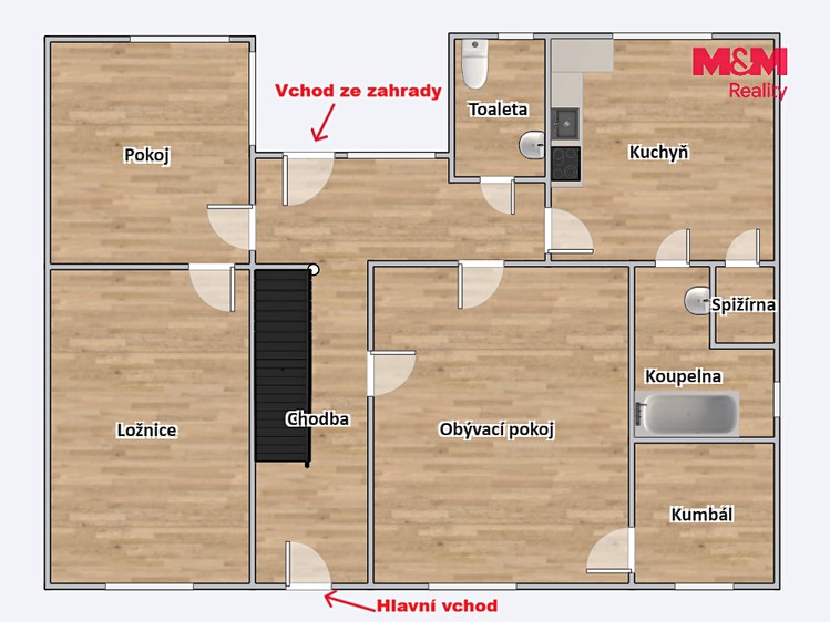 Haus zur Miete, 101 m² (4 von 19)