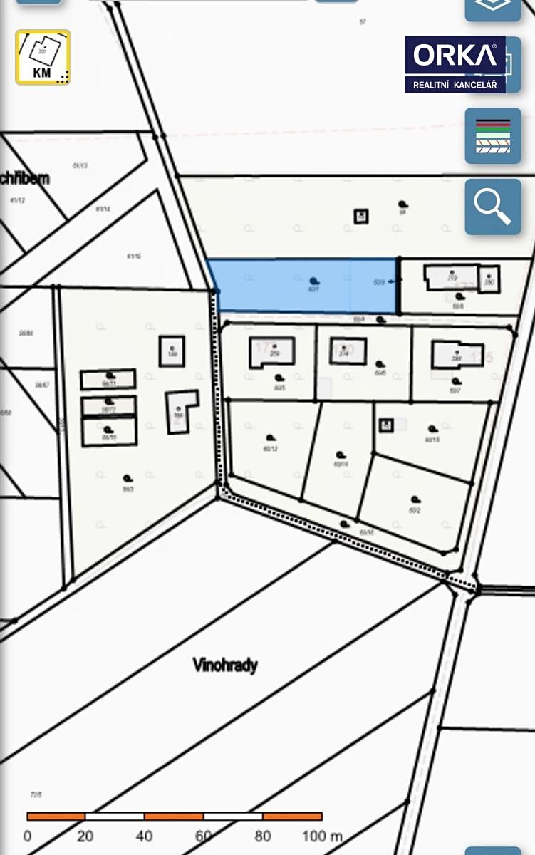 Prodej stavebního pozemku 1105 m², Kožušany-Tážaly – fotka 1 z 3