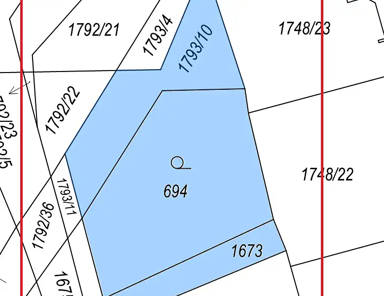 Prodej stavebního pozemku 695 m², Praha – náhled fotky 2