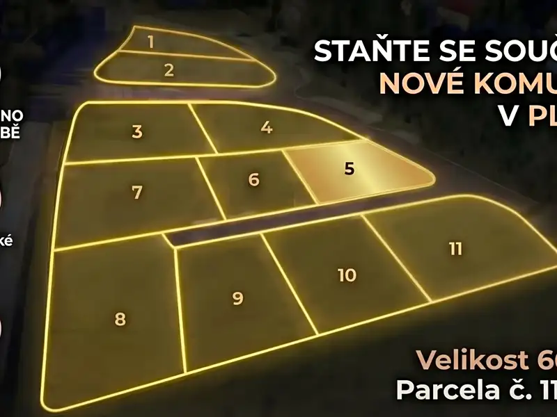 Prodej stavebního pozemku 666 m², Plav – náhled fotky 2