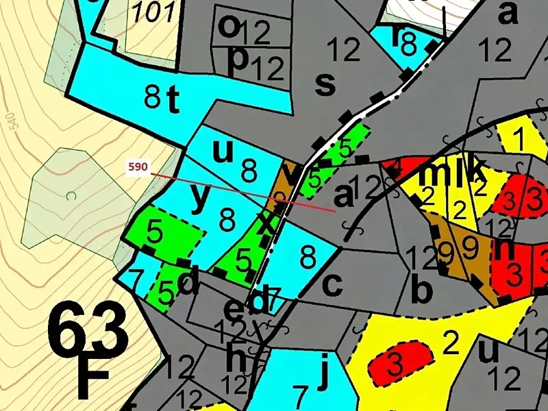 Dražba lesa 4807 m², Kuřimany – náhled fotky 3