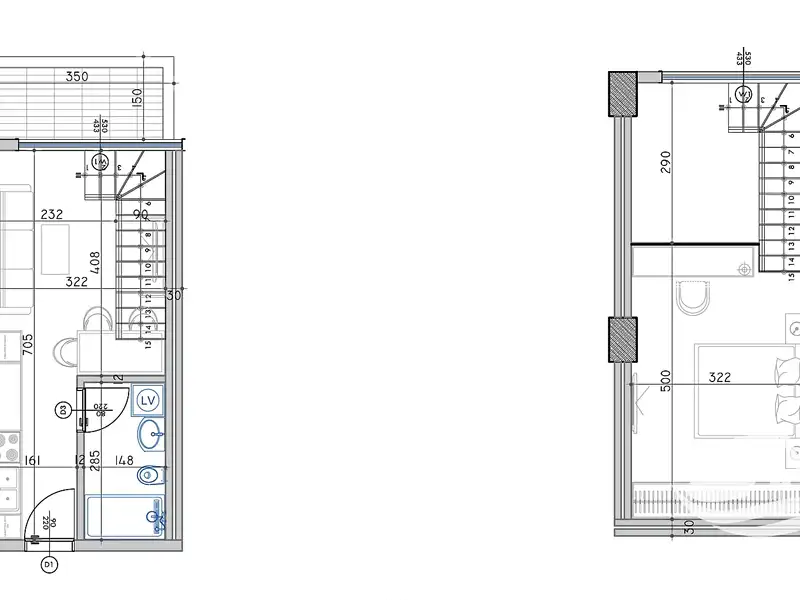 Prodej bytu 2+kk 44 m², Qerret – náhled fotky 2