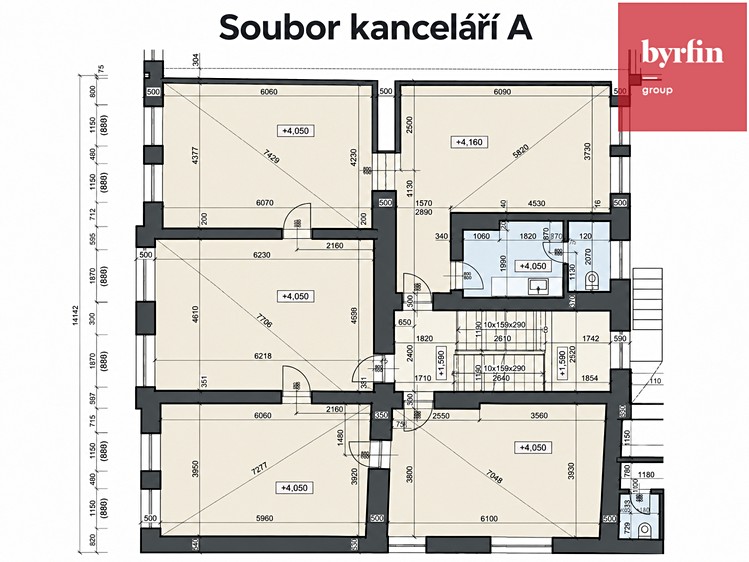 Pronájem komerčního prostoru, 138 m² (10 z 17)