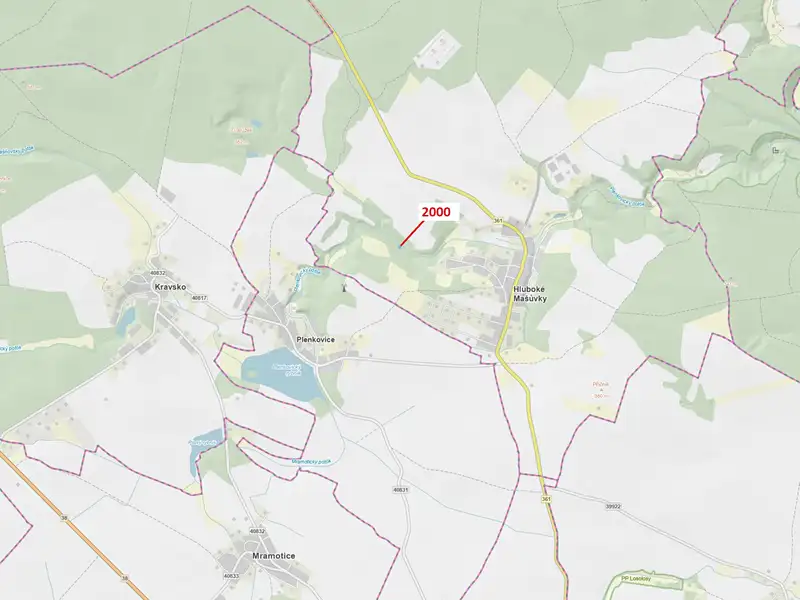Dražba lesa 504 m², Hluboké Mašůvky – náhled fotky 1