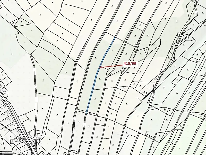 Dražba louky 655 m², Jankovice – náhled fotky 3