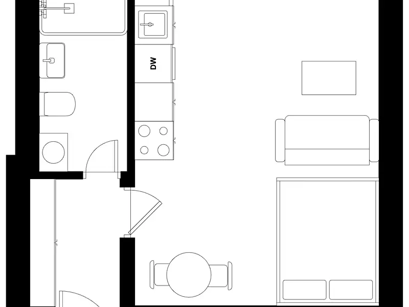 Prodej bytu 1+kk 28 m², Praha – náhled fotky 3