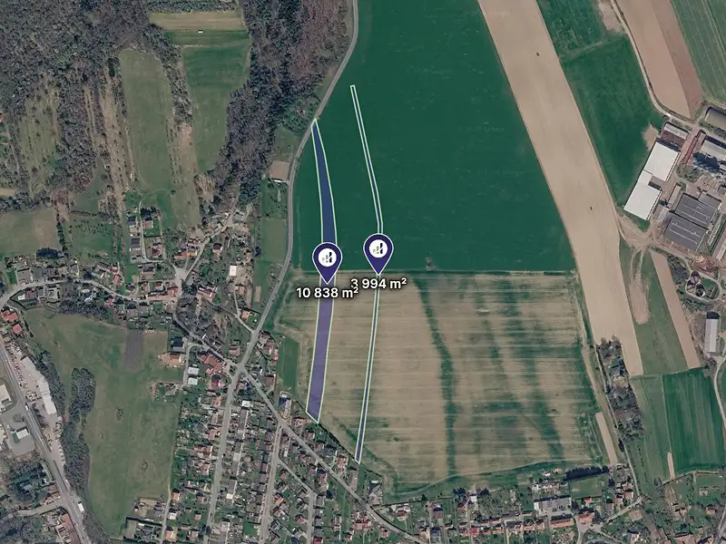 Prodej pole 29176 m², Letovice – náhled fotky 2