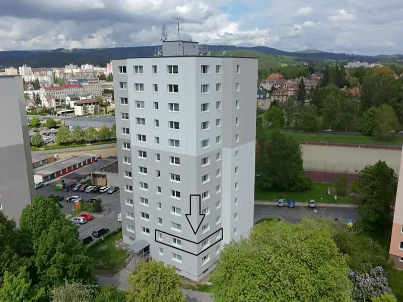 Pronájem bytu 3+1 59 m², Jablonec nad Nisou – náhled fotky 1