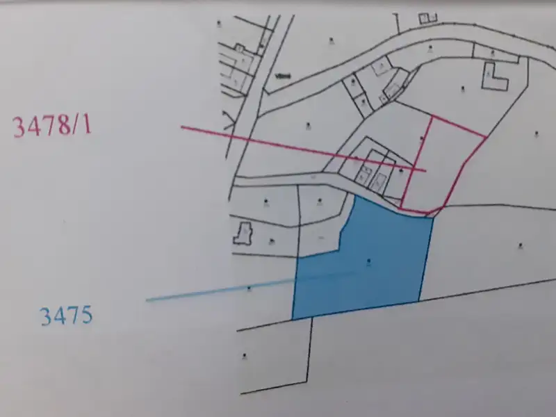 Prodej stavebního pozemku 2589 m², Malšín – náhled fotky 3