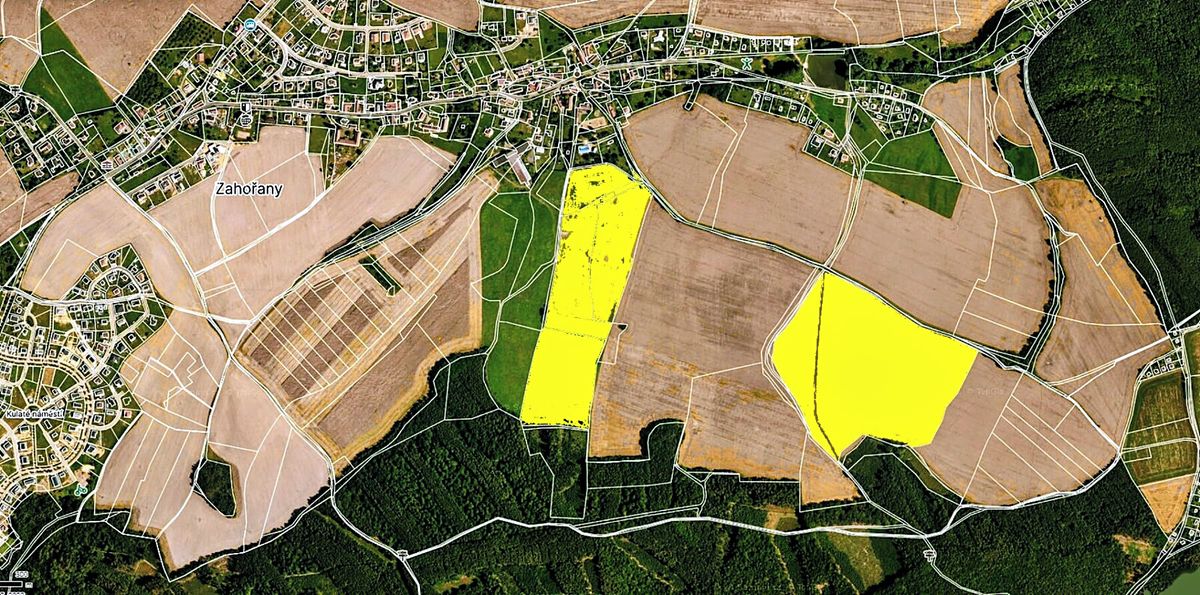 Prodej pole 191718 m², Zahořany – fotka 1 z 3
