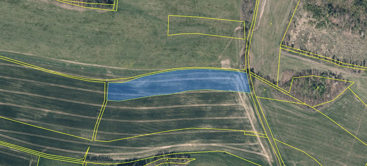 Prodej pole 15063 m², Cvikov – fotka 1 z 3