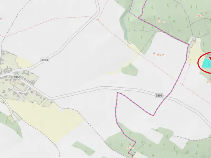 Prodej lesa 9270 m², Zahrádka – náhled fotky 1