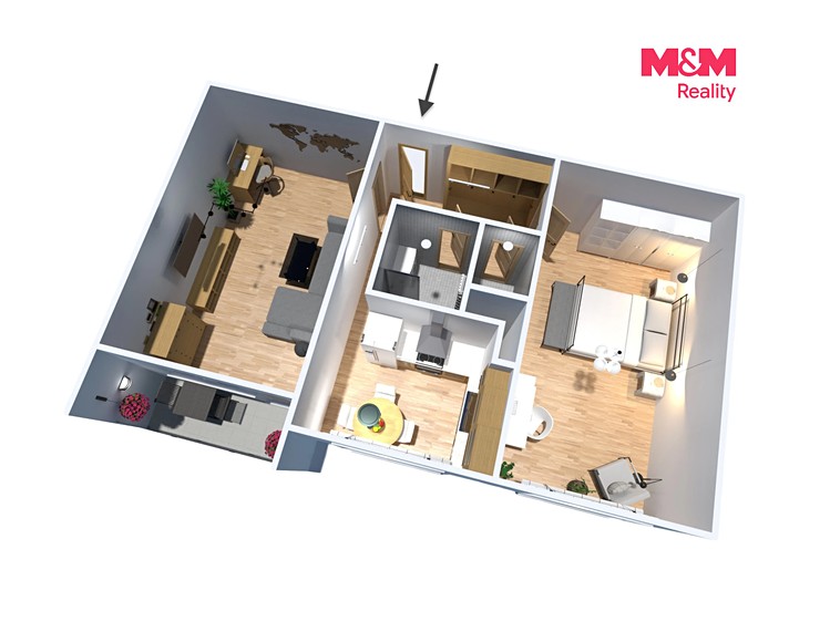 Prodej bytu 2+1, 64 m² (11 z 19)