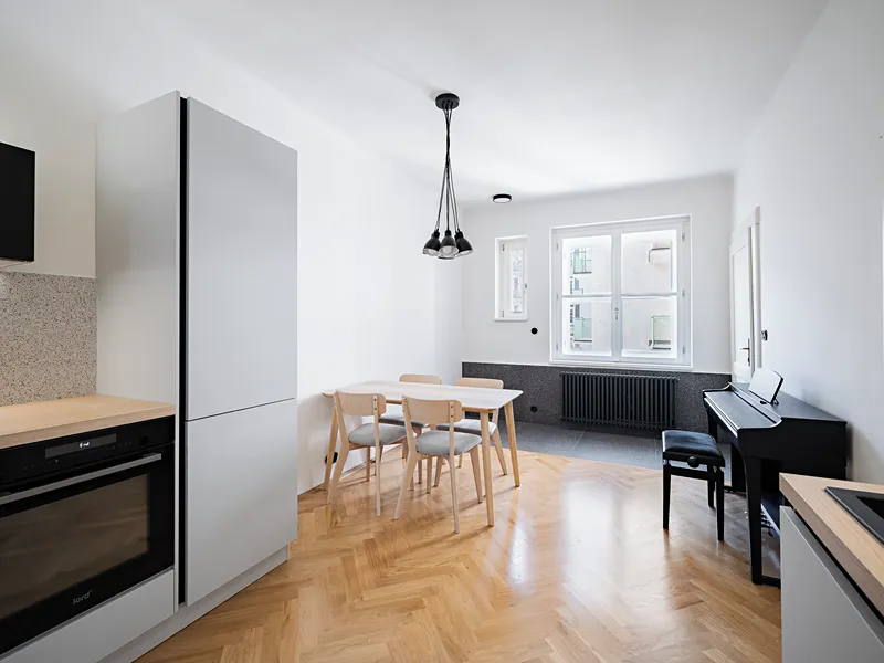 Byt 1+1, 46 m², Praha 3, Vinohrady, Vinohradská