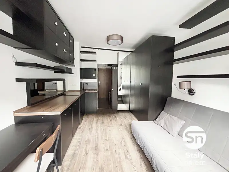 Pronájem bytu 1+kk 17 m², Praha – náhled fotky 3
