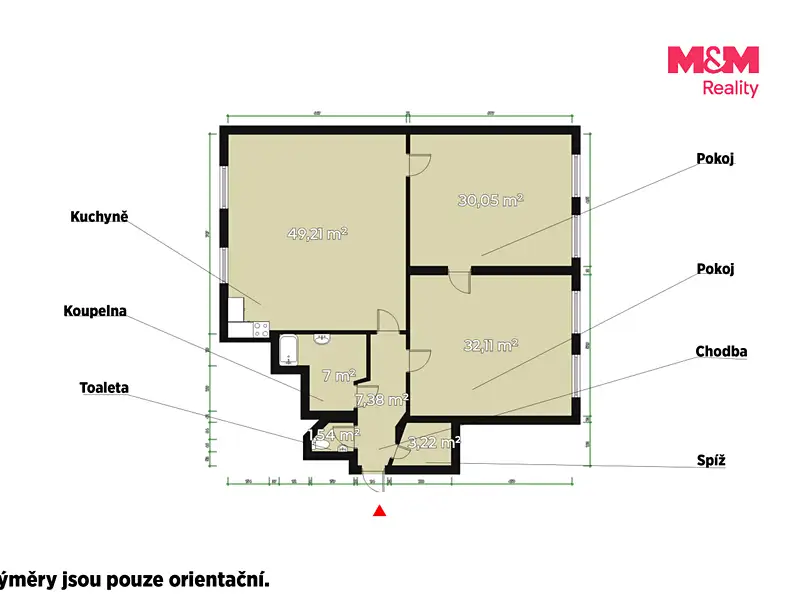 Pronájem bytu 3+kk 123 m², Plzeň – náhled fotky 2